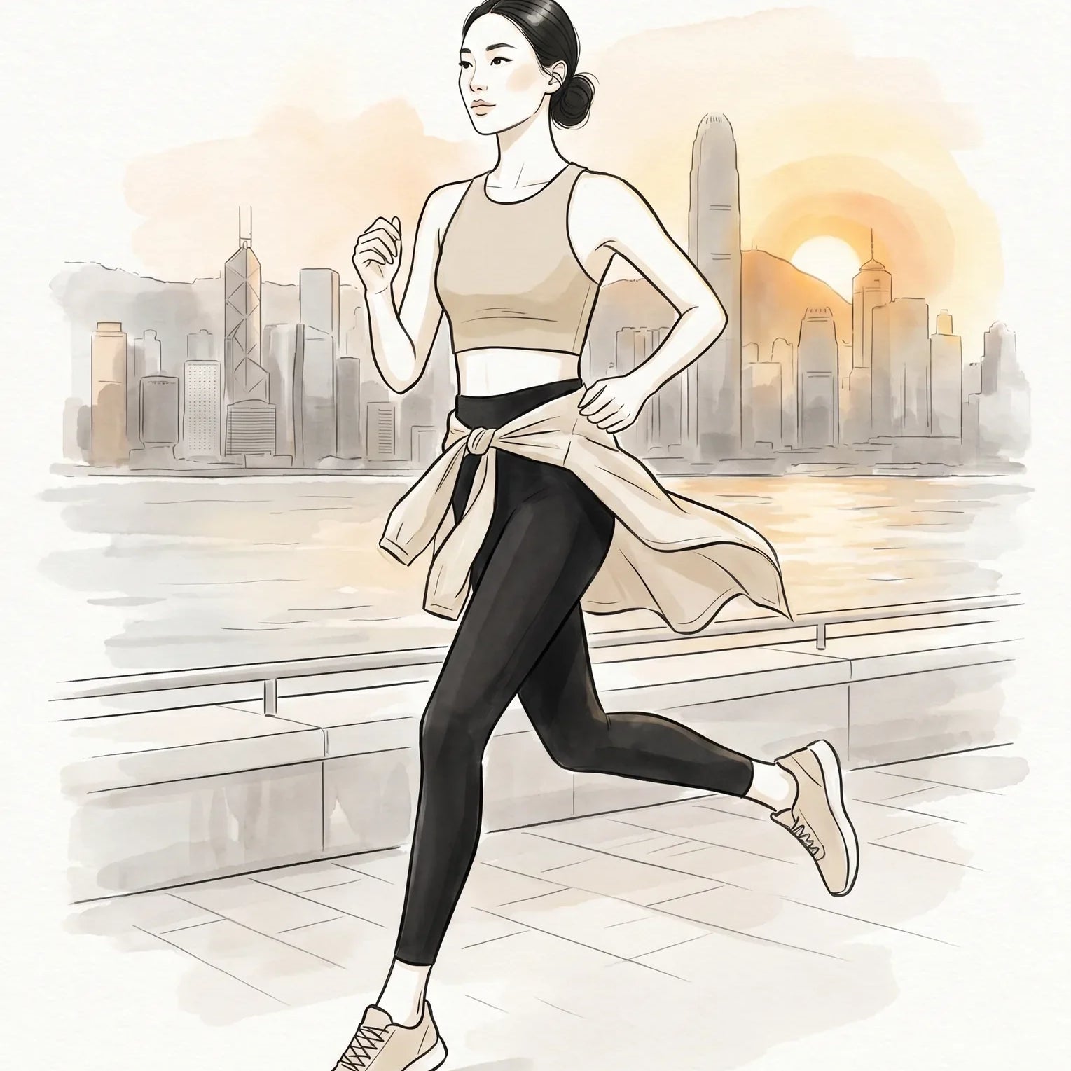 Hong Kong Summer Outdoor Running: The Anti-Sweat Outfit Guide