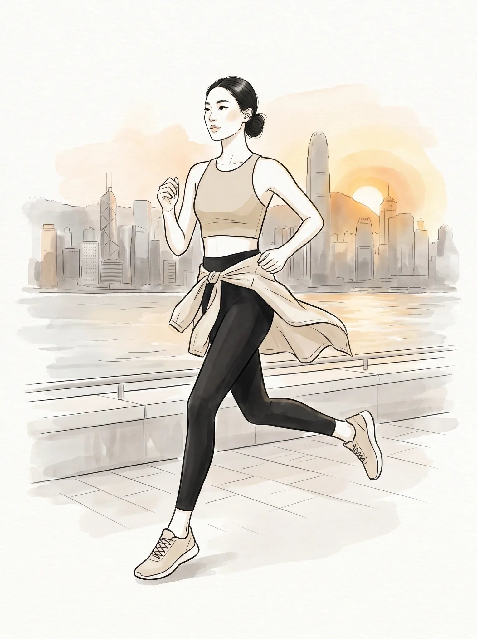 Hong Kong Summer Outdoor Running: The Anti-Sweat Outfit Guide