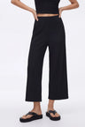 CityFlex High-Waist Slimming Flowy Capri Wide-Leg Pants