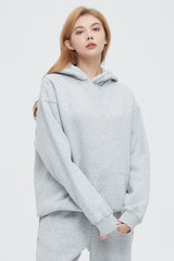 UNISEX OVERSIZED HOODIE 薄絨休閒連帽衛衣