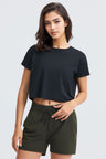 AIR TOUCH Boxy Crop Tee