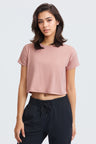 AIR TOUCH Boxy Crop Tee