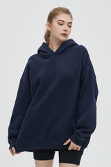 UNISEX OVERSIZED HOODIE 薄絨休閒連帽衛衣