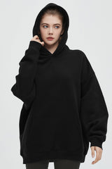 UNISEX OVERSIZED HOODIE 薄絨休閒連帽衛衣