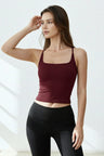 FEEL ZERO Square Neck Tank